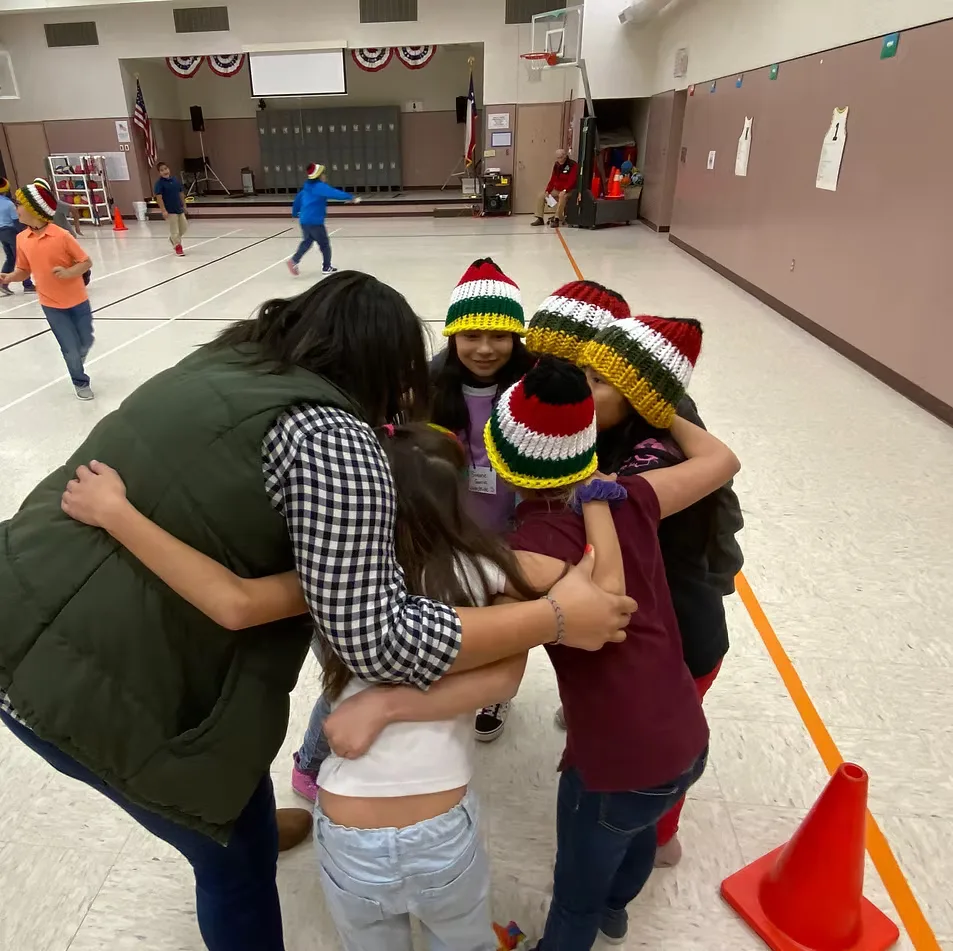 Children and staff together at Cactus Nazarene Ministry Center