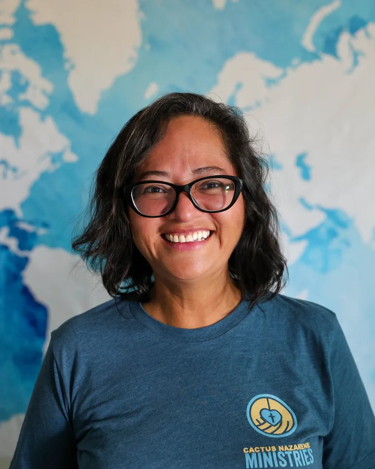 Isabel Posada, AmeriCorps Immigration Services Assistant at Cactus Nazarene Ministry Center